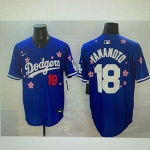 Yoshinobu Yamamoto Royal BLue Jersey Stitched❣️